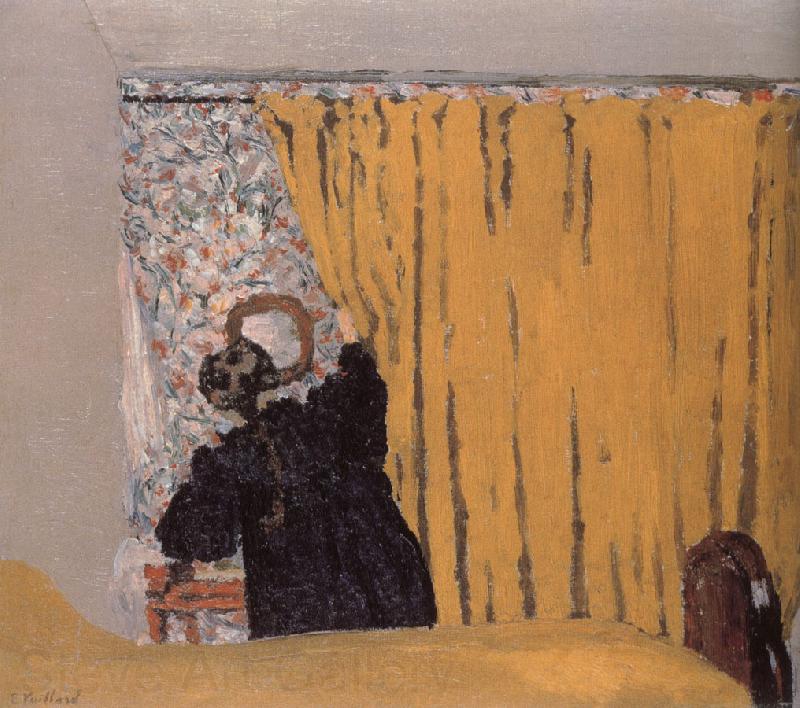 Edouard Vuillard Yellow curtains France oil painting art